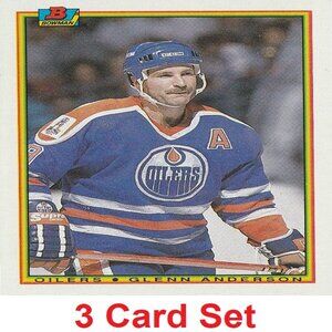 Glenn Anderson Hockey Card Collection